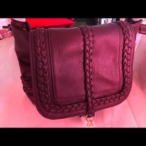 Leather backpack